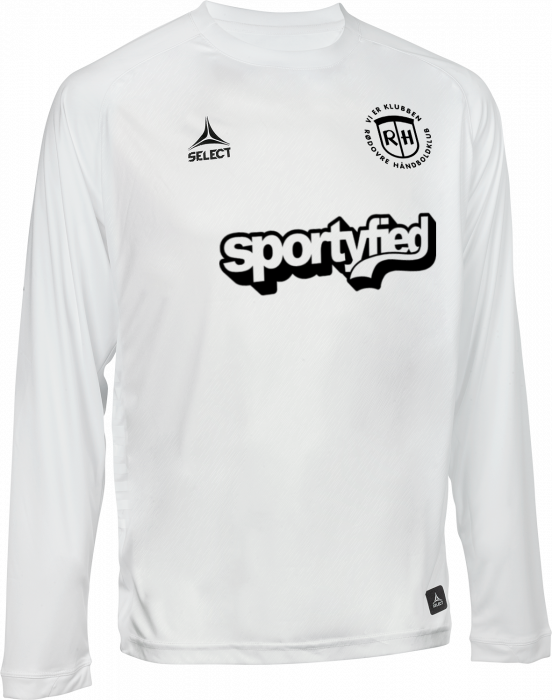 Select - Spain Long-Sleeved Playing Jersey - Biały & biały